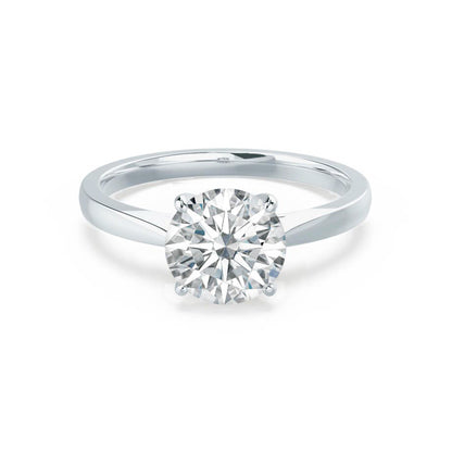 1.2 CT Round Solitaire  Lab Grown Diamond Engagement Ring